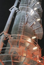 電廠煙囪平臺(tái)鋼格板